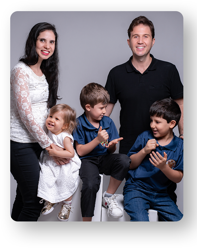 imagem dos criadores da aventura kids bruno e nubia
