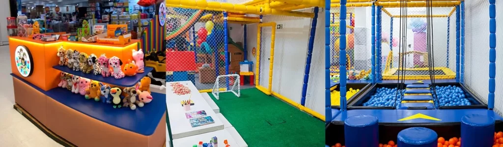 galeria de brinquedos aventura kids