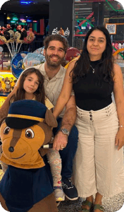 Casal de franqueados da Aventura Kids